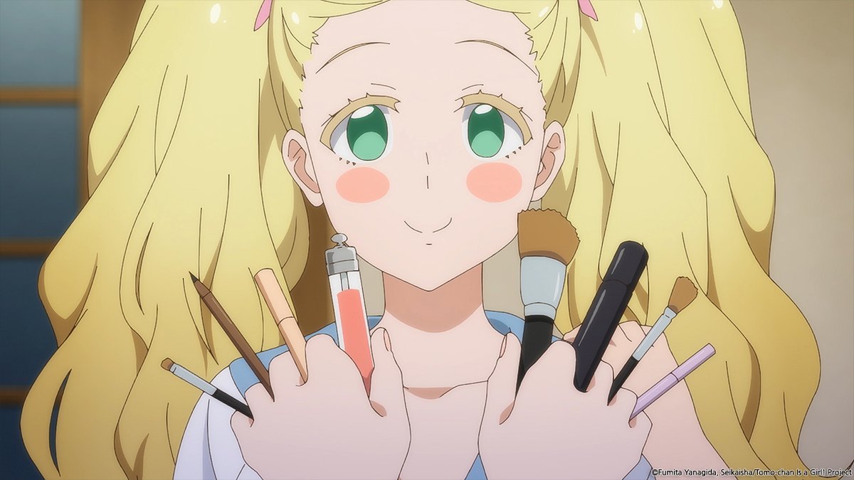 [애니플러스 2/13 00:00 방송 『토모 짱은 여자아이!』 6화 "생일 선물"] - 생일을 맞이한 토모는 준이치로와 미스즈, 캐럴에게서 생각지도 못한 선물을...