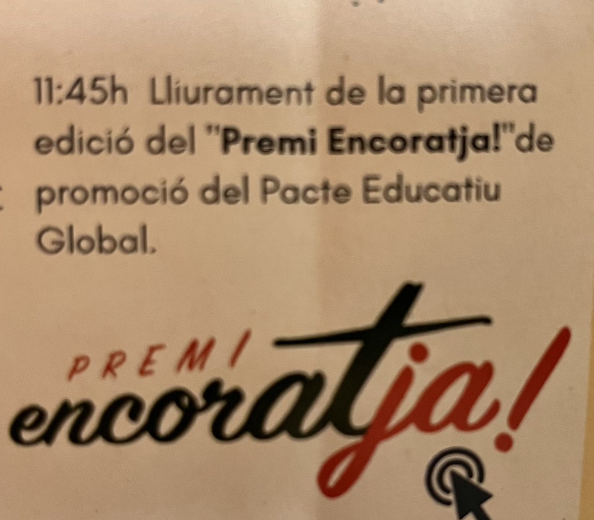 escolesFEP's tweet photo. #Aramateix participant a la XVI Jornada de Pastoral Educativa de @EscolaCristiana treballant el #PacteEducatiuGlobal També a l’espera del lliurament de la primera edició del Premi Encoratja! on @escolesFEP ha presentat el #ProjecteBlau @esglesiabcn https://t.co/Iik9yJILHr