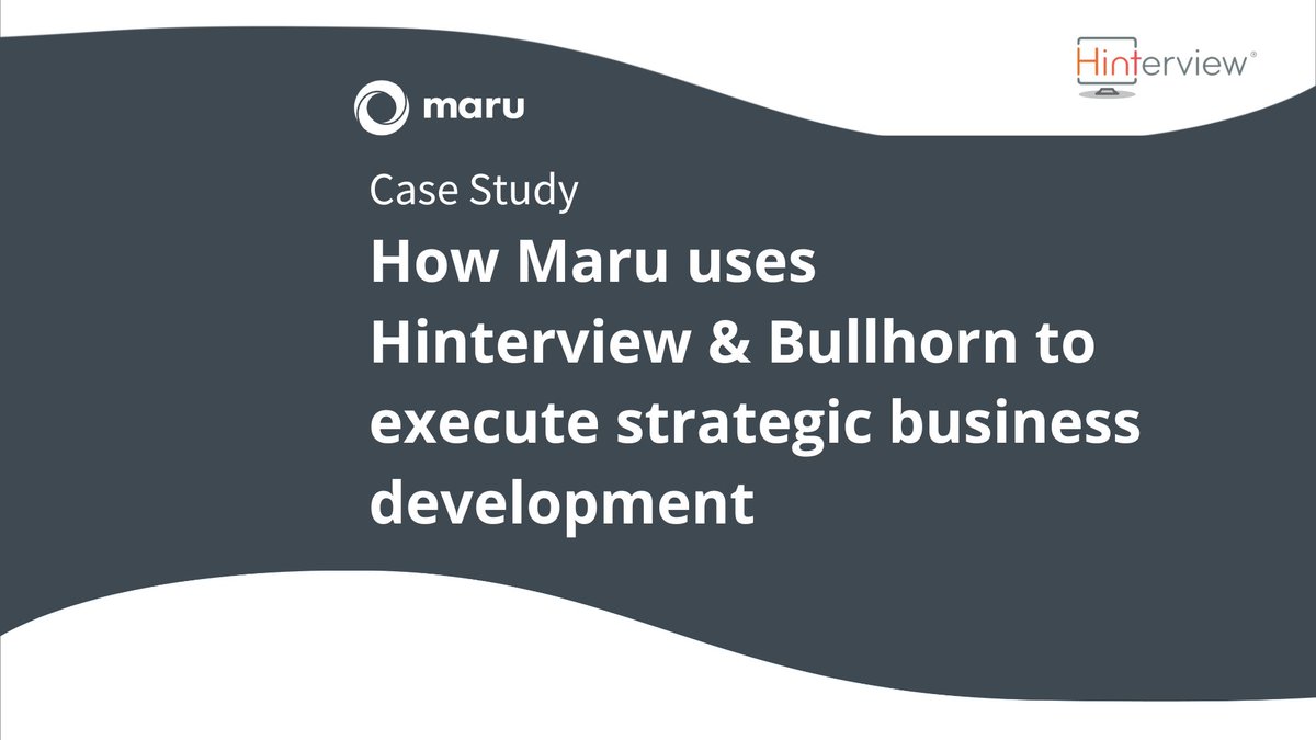 Hinterview tweet media