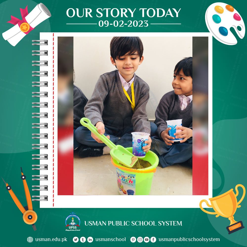 UsmanSchool's tweet photo. #DailyActivities #upss #SellingBee #KashmirDay #usmanians #UsmanPublicSchoolSystem #Studentsweek #Feb82023 https://t.co/pfQgAyyUaT