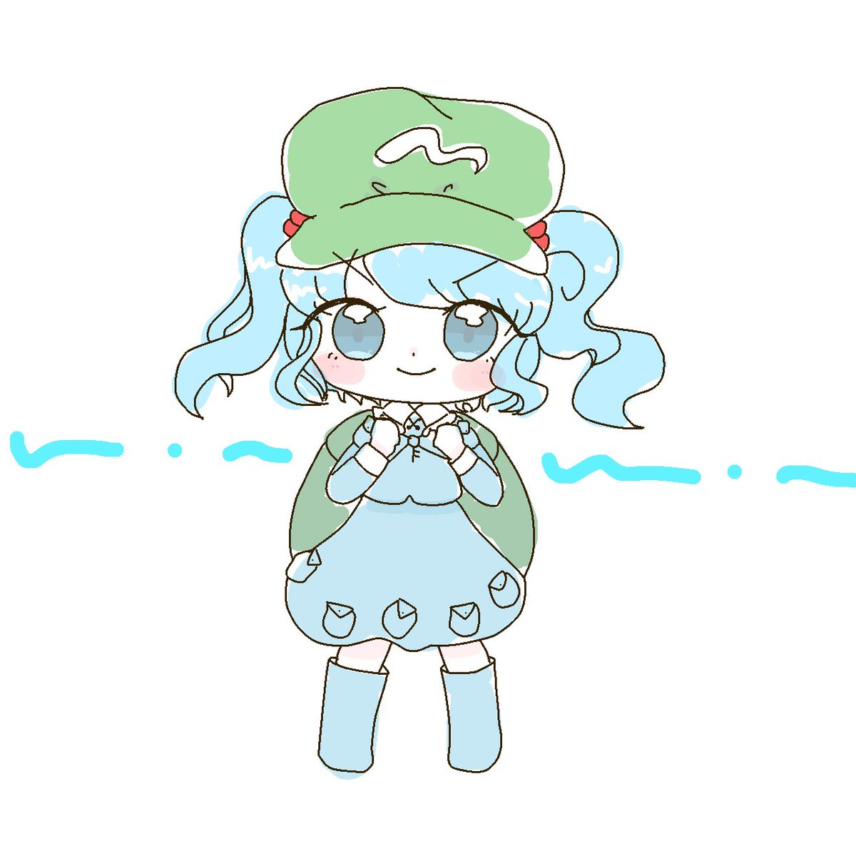 gettired_la's tweet photo. #2月10日はにとりの日 https://t.co/pxGUY9TqWo