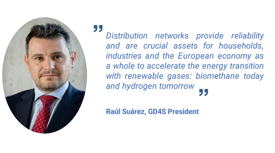 Major news today ! <a href="/Raul_Suarez_A/">Raúl Suárez</a>, CEO of <a href="/nedgia/">Nedgia</a>, has been appointed the new President of GD4S👏
The entire team is thrilled with this great news &amp; looks forward to entering this new chapter for the association✅

Check out our new President's profile :
👉cutt.ly/g3ltB1d