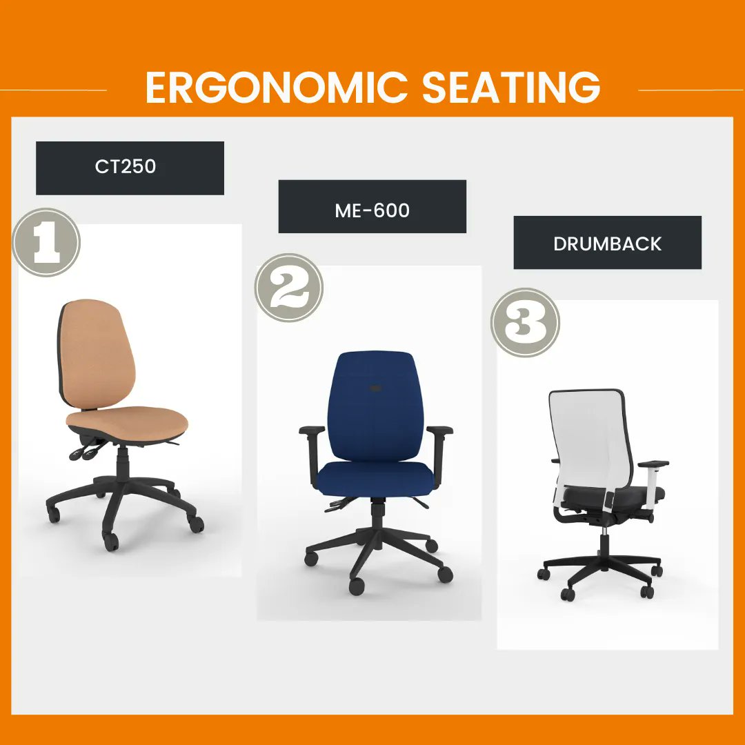 Healthy_Office's tweet photo. Ergonomic chairs dont cost as much as you think!

At the lower end of the market you can purchase a chair with suitable ergonomic function for just under £170 inc vat. At the upper end of the market you can easily pay over £1,200 for the best functionality and a 10 year warranty. https://t.co/u4YXXZCXVs