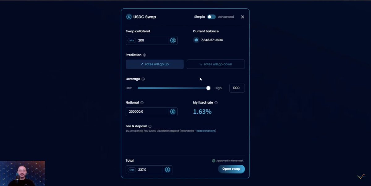 ipor_io's tweet photo. If interest rate swaps (IRS) are a new concept for you, you are not alone.

Traditionally, IRS have been the purview of #TradFi institutions. 

#DeFi and #IPOR changed that.

Watch this short video to learn how to use the IPOR DApp and open swaps: https://t.co/8dGa8hxYOR https://t.co/S0B4zn6Sgr
