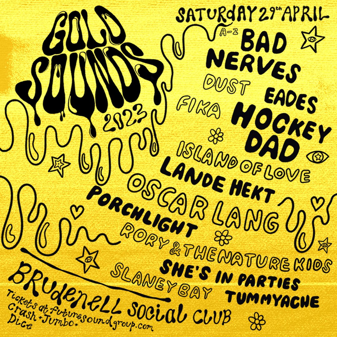 Ticket for Gold Sounds 2023 are on-sale now for just £15 @ bit.ly/GoldSounds23