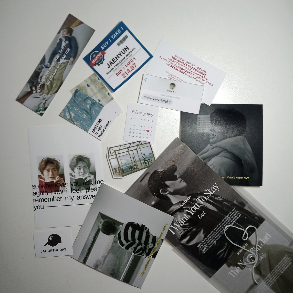 vlntbag's tweet photo. หหยฐโข*โโท "everyone! don't move don't move! my love arrow will miss its target"
thank you so much @haejaecart
@krayolee for doing #apackofstuff for jaehyun's birthday ! loving how the envelope is overflowing with our valentine boy's love <3 https://t.co/WbyTPPASpm
