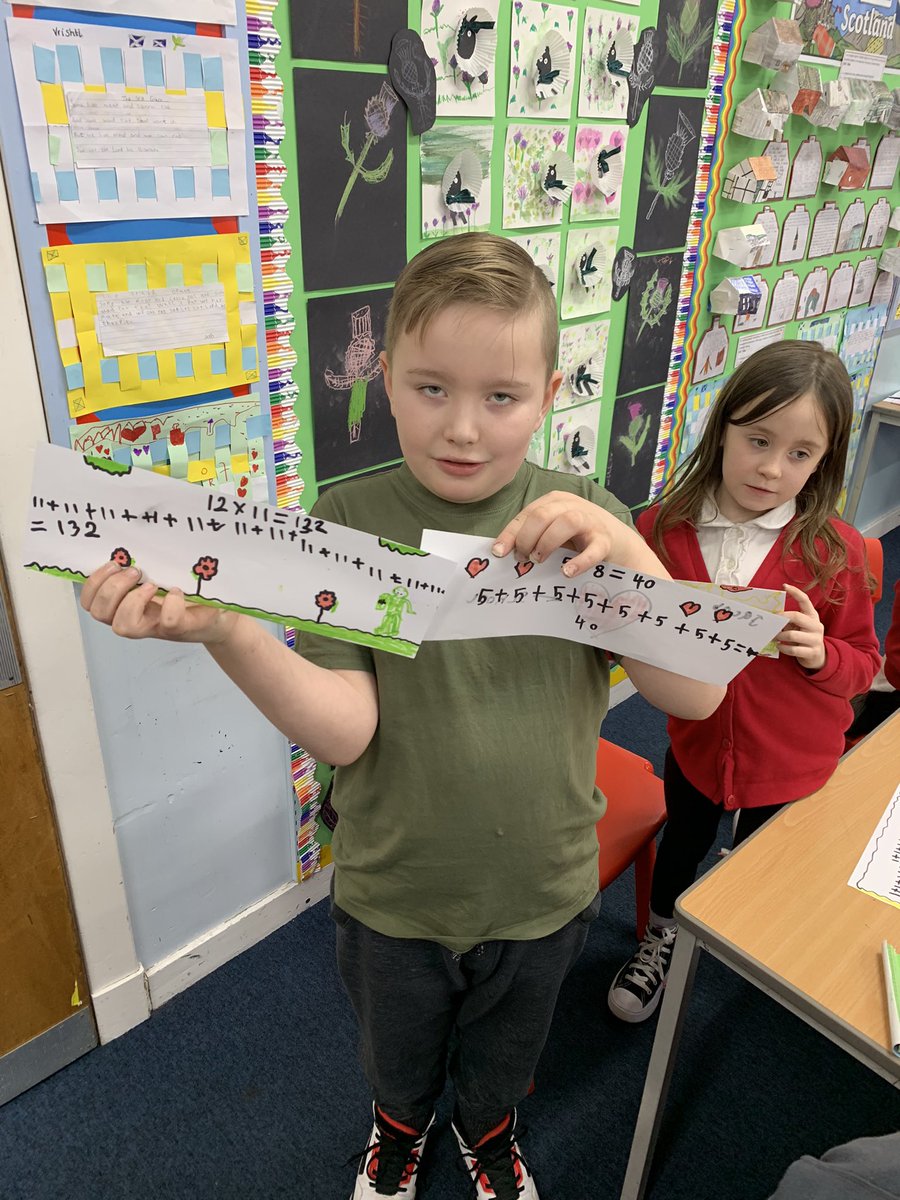 MrsFlemingP4's tweet photo. P4 are learning to use different multiplication strategies. https://t.co/nYL5HN4mrO