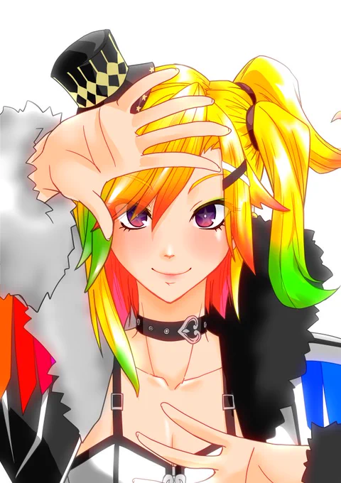 #このタグをみた人はド正面イラストを貼るじゃすわーびー 