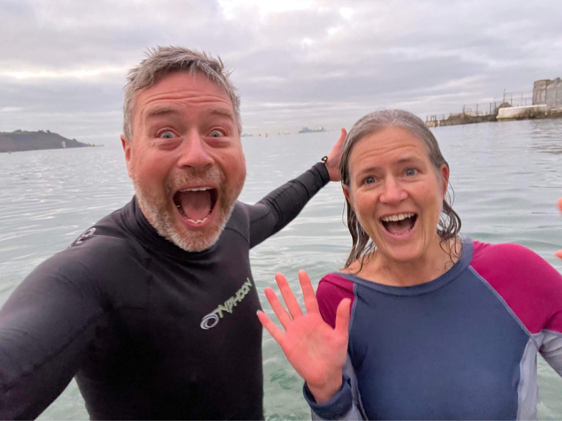 MsClareMBaker's tweet photo. Been Mermaiding π§ββοΈππ
#FridayFeeling @Chamber_Devon
#Netswimming #DevonStyle https://t.co/KfATmR15Hi