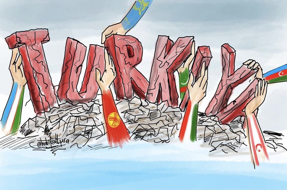 Tüm Türk Dünyası, Türkiye’deki kardeşleriyle tek yürek olarak güçlü bir dayanışma sergiliyor
#deprem #azerbaycan🇦🇿❤️ #özbekistan #kırgızistan #kazakhstan #turkmenistan🇹🇲 #kktc🇹🇷🇹🇷🇹🇷 #macaristan🇭🇺 #hatay #kahramanmaraş #osmaniye #kilis #gaziantep #diyarbakır #adıyaman
