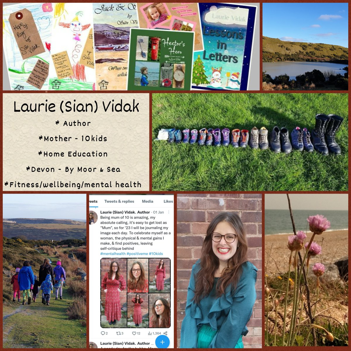 SianVidak's tweet photo. Author. Wife. Mother- 10kids. Home education. Devon- by Moor & Sea. Health/wellbeing/ fitness/mental health. Military mum. Positivity.
Loads of adventure, picnicking our way around Devon.
#amwriting #10kids #devon #mentalhealth #positiveme #hopeofray #hectorshero #homeeducation https://t.co/tiLZFwf16W