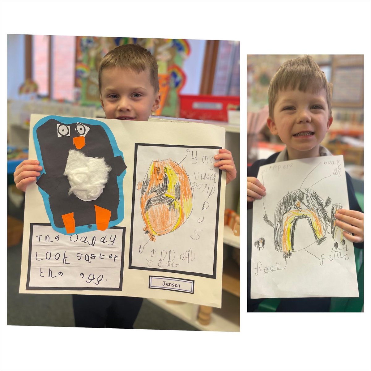 winterfoldhs's tweet photo. Reception pupils have enjoyed investigating penguins, they looked at a world map to see where they live and learnt facts about them. They then created the amazing penguin pictures that you can see in the photographs. #WinterfoldReception #SchoolTopic #TheWinterfoldWay https://t.co/JP1jRHegyH