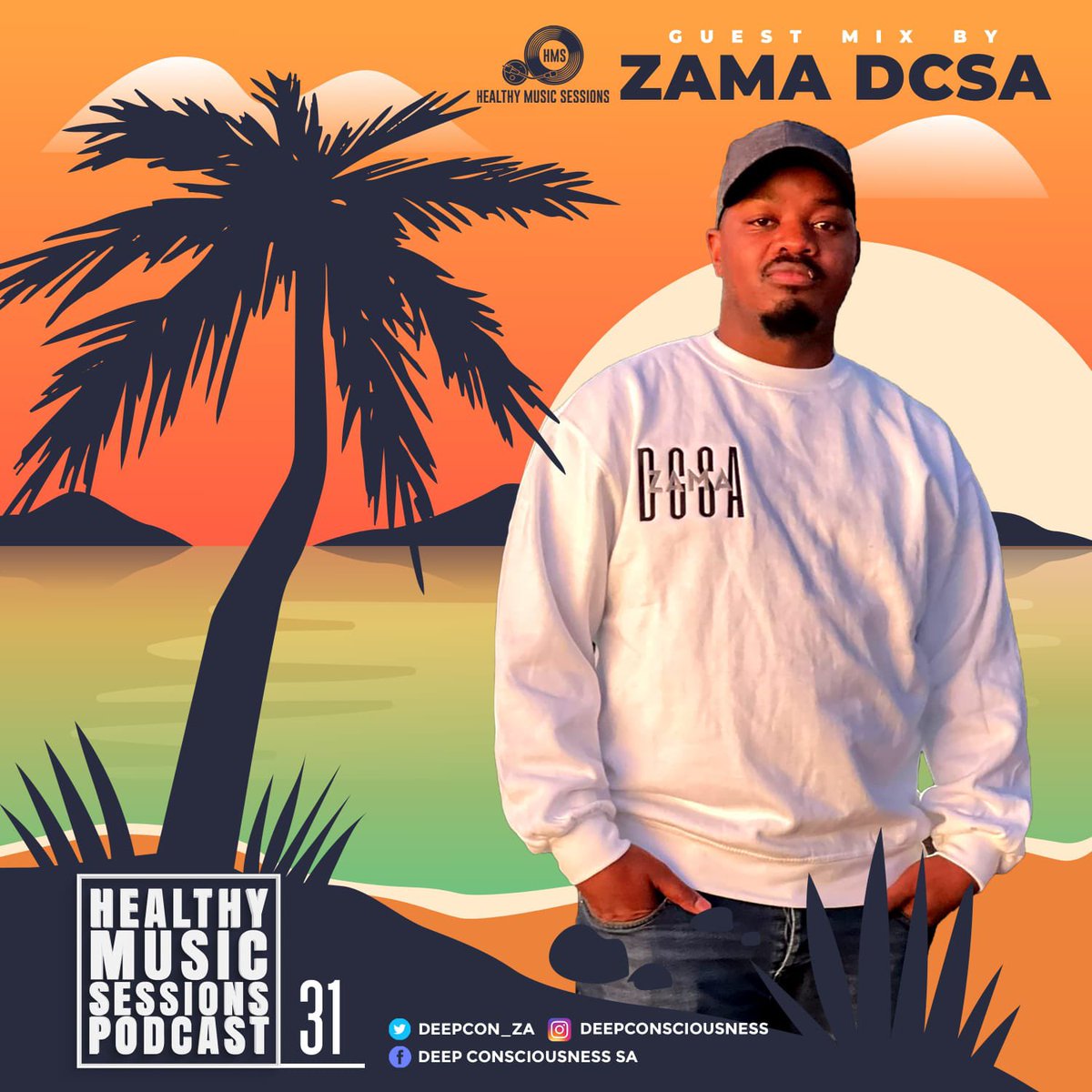 DustinhoSA's tweet photo. Brand New mix alert!⚠🚨
Healthy Music Sessions Podcast 031 (Guest Mix) by Zama @DeepConSA 
Streaming &amp; download link:
https://t.co/QANOyhDa35

Enjoy🎶 https://t.co/MylQievi0r