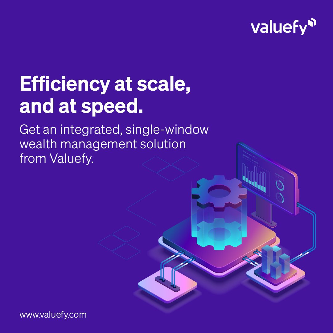 Valuefy's tweet photo. With our highly-integrated and customization wealth technology infrastructure, you experience efficiency at a scale like never before. Accelerate your processes and make time for building deeper client relationships.

Find out more: https://t.co/Vis6OPf8mE https://t.co/0oeWAmWYiX