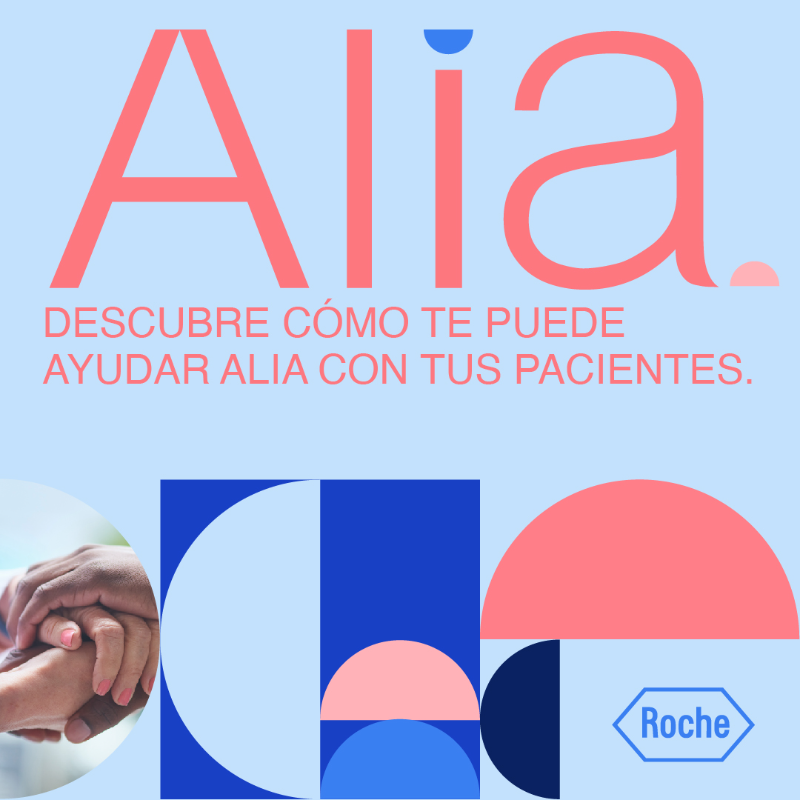 Roche_Plus's tweet photo. 👐 ¿Has descubierto ya #AliaContigo?
🫁 El nuevo servicio de #RochePlus es una herramienta que te permite encontrar y compartir de forma ágil información para tus pacientes con #cáncerdepulmón.
¡Echa un vistazo! 👀