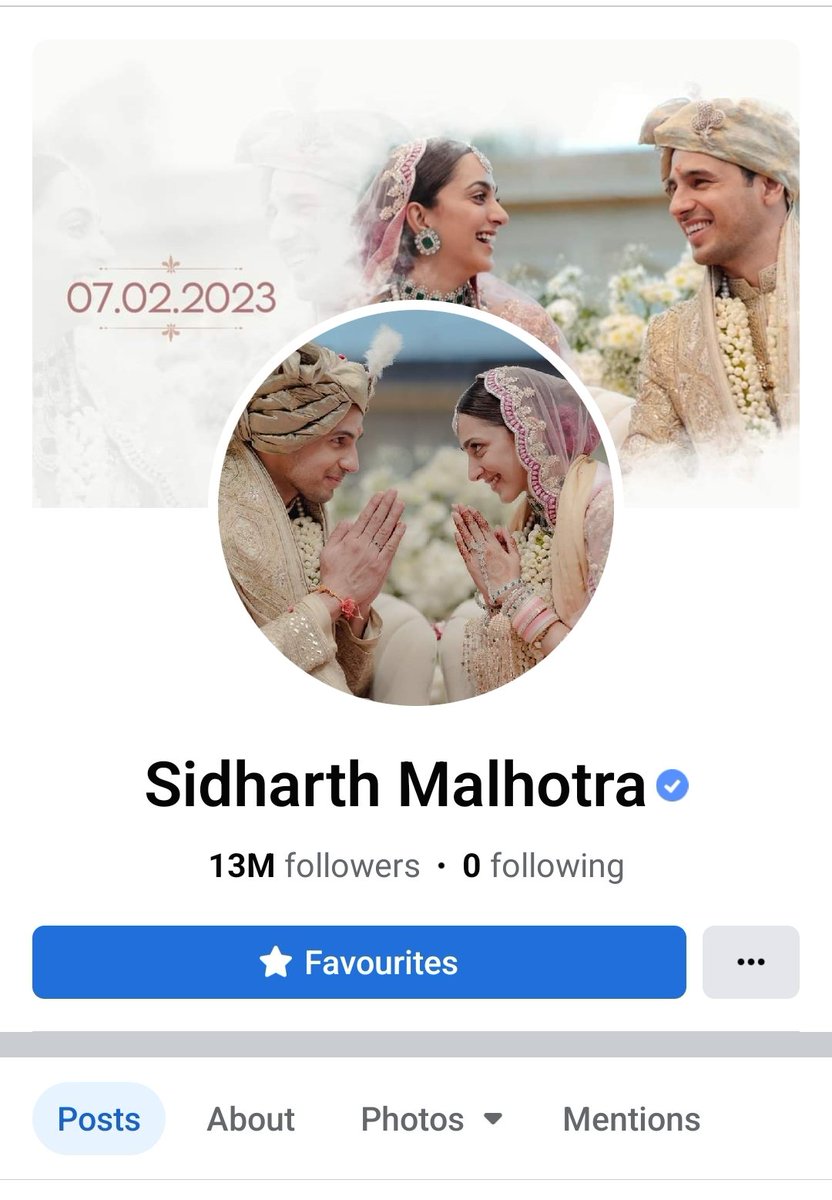 ipramit_'s tweet photo. He is in full love 😍
@SidMalhotra update his Cover pic on Twitter &amp; Facebook 

#SidharthMalhotra #SidKiaraWedding #SidKiara https://t.co/icAuFsO6PX