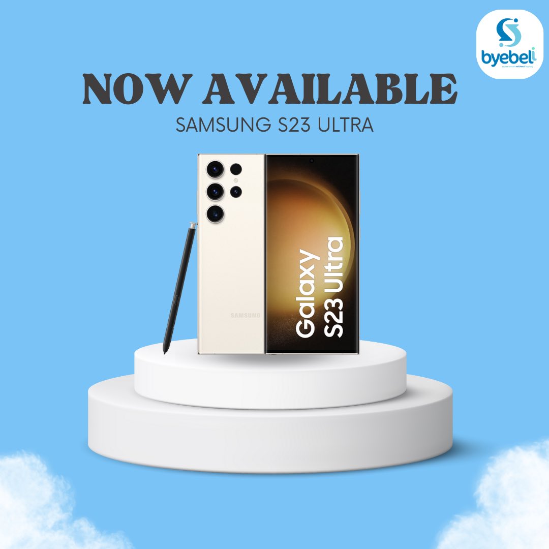 byebeli's tweet photo. NOW AVAILABLE SAMSUNG S23 ULTRA

Hi, guys! Siapa nih yg udah penasaran banget sama Samsung S23 Ultra? Pengen beli tapi belum ada budget? Byebeli solusinya🙈

Eits biar sewanya makin murah, jangan lupa claim promo mahasiswa ya! Diskon 50% untuk para Mahasiswa di seluruh dunia🤫 https://t.co/mX5gdIVMKm