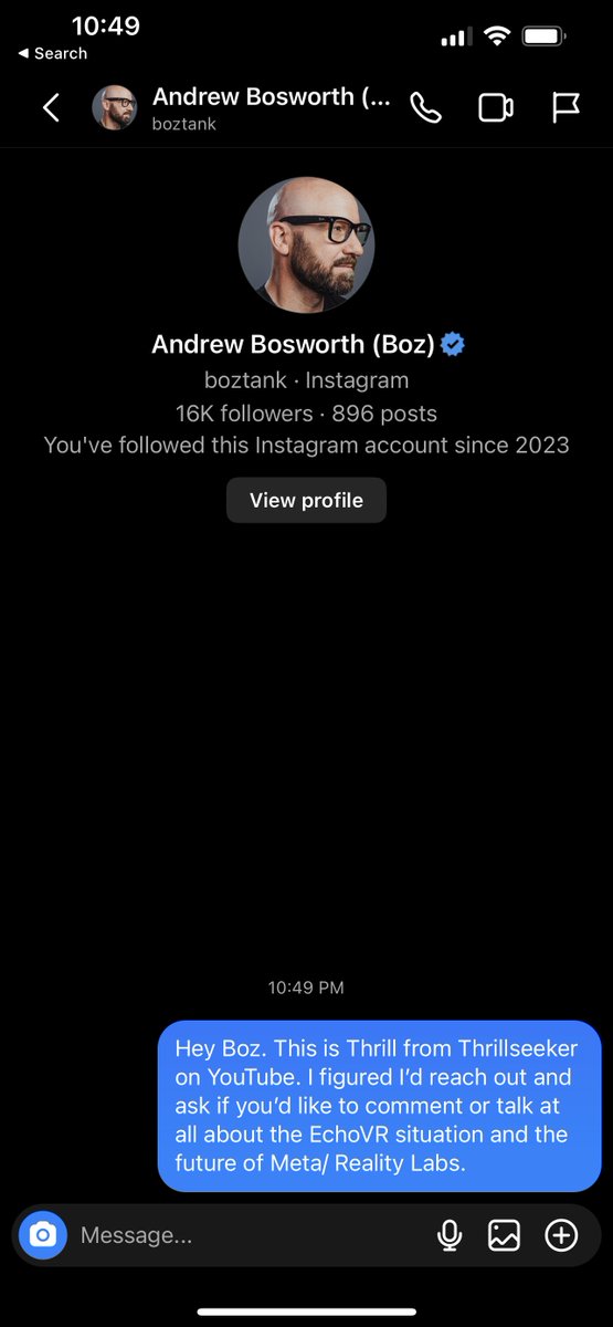 Thrilluwu's tweet image. Holy shit, Boz actually blocked me 😂 Don't say anything regarding Echo to him or else you're gone.