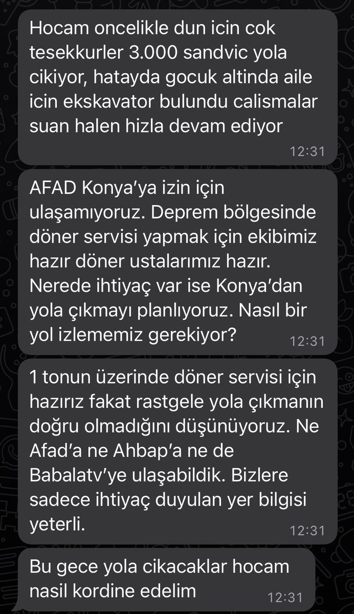 ProfDemirtas's tweet image. 1 TON‼️‼️‼️‼️‼️‼️ DÖNER

Buldum.

Afad’a ulaşamıyorlar. 

Afad birimleri lütfen bu twit altına hangi numarayı aramaları gerektiğini yazın.