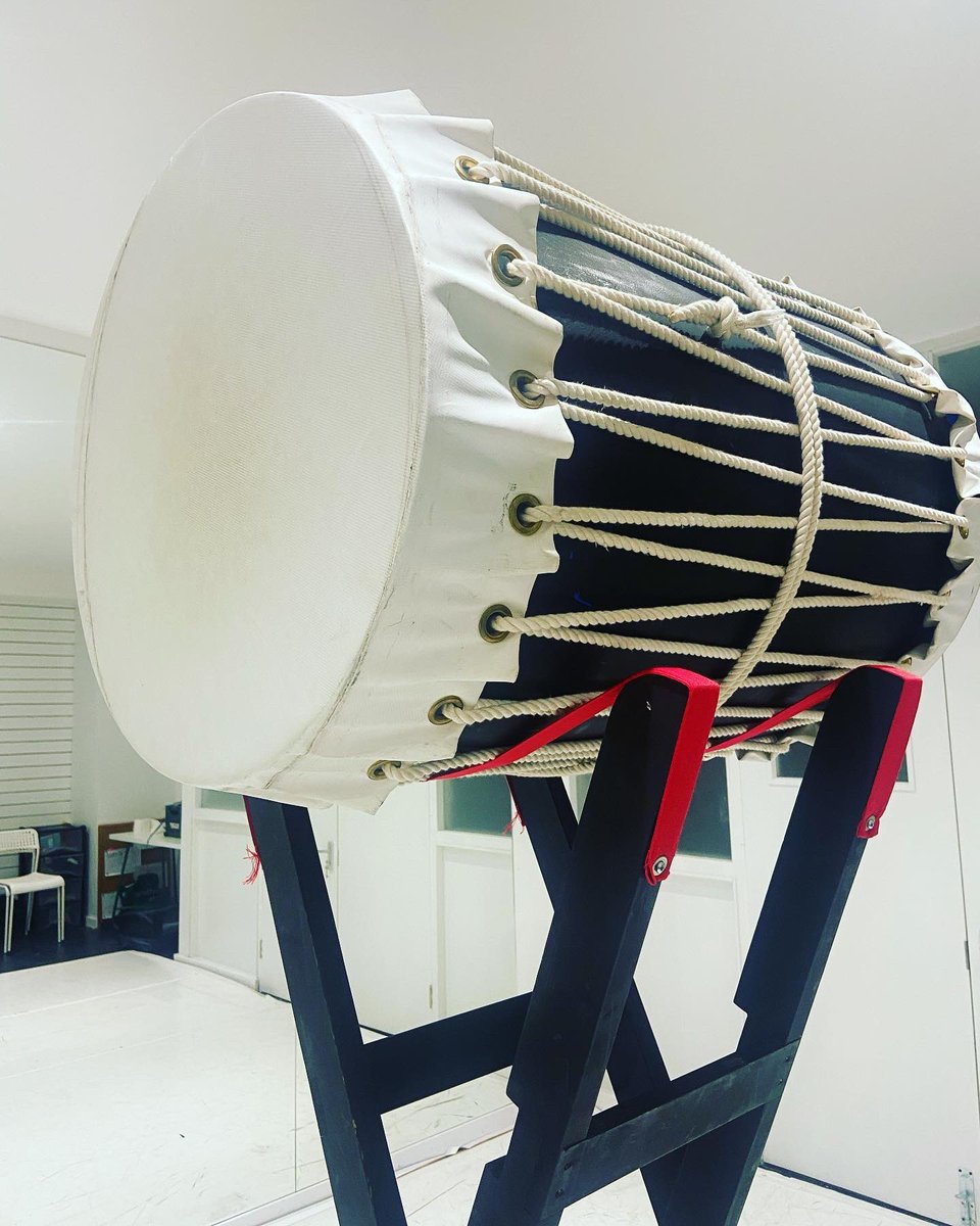 IbukiTaiko's tweet image. Doing my homework #kodotaikoschool #awayslearning #taikolove #わかめ　#ちょっとかたいわかめ　#でもがんばる　＃山形うちわ役に立つ