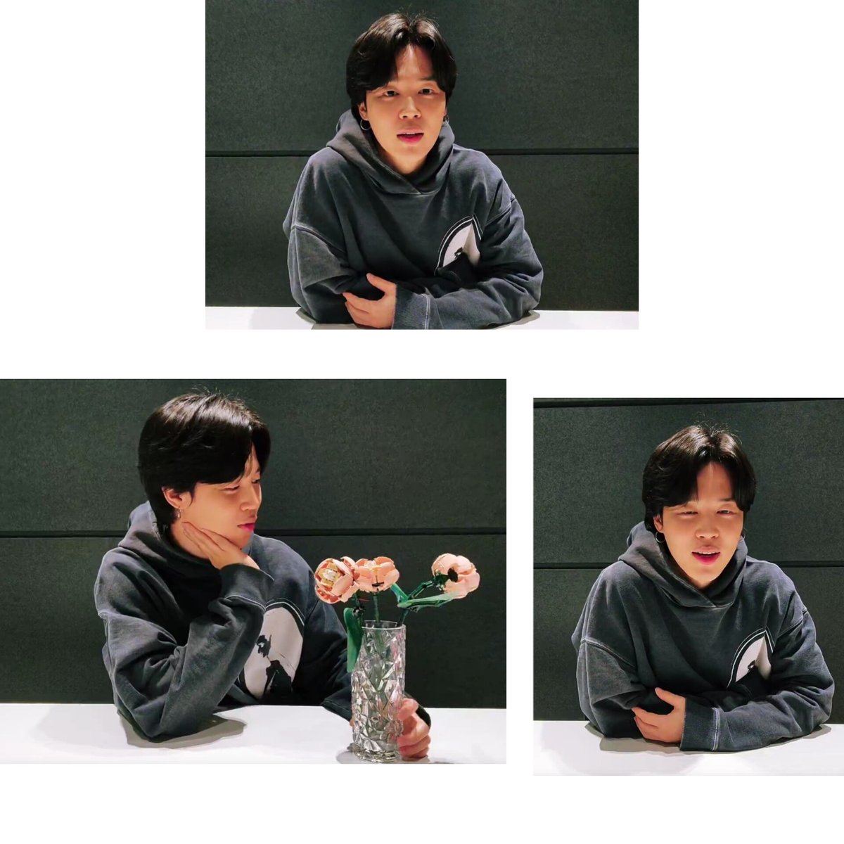 tnjoon's tweet photo. Jimin on live.
Mochi come home.💜
#BTSJIMIN 
#BANGTAN 
#BTSArmy https://t.co/SwdyvuGwjP