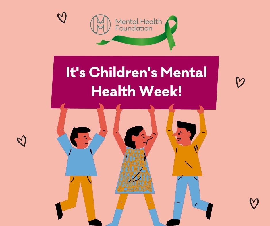 1 in 6 children and young people have a diagnosable mental health condition. In February, we're raising awareness of the importance of children and young people’s mental health. Learn more: childrensmentalhealthweek.org.uk #childrensmentalhealthweek #place2be #chestercentralpcn #nhs