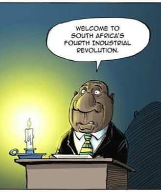 LA__Jane's tweet photo. Where we need to call a state of disaster to make us richer and appoint new ministers openly admitting the minister who was in charge of energy is too incompetent for the job but we can’t sack him because then he will spill all the beans. #sona2023 https://t.co/c589hU5oSC