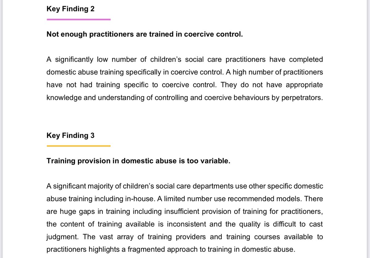 outofhiscontrol's tweet photo. Inconsistent and insufficient provision of training in domestic abuse and limited number of social workers trained in coercive control. It’s not good enough! @CommissionerDA @BASW_UK @CareReviewWatch @thesecretsocia4 @reviewCSC @SocialWorkEng @AnnieHudsonTCSW @SCIE_socialcare https://t.co/H3D05GW1RV