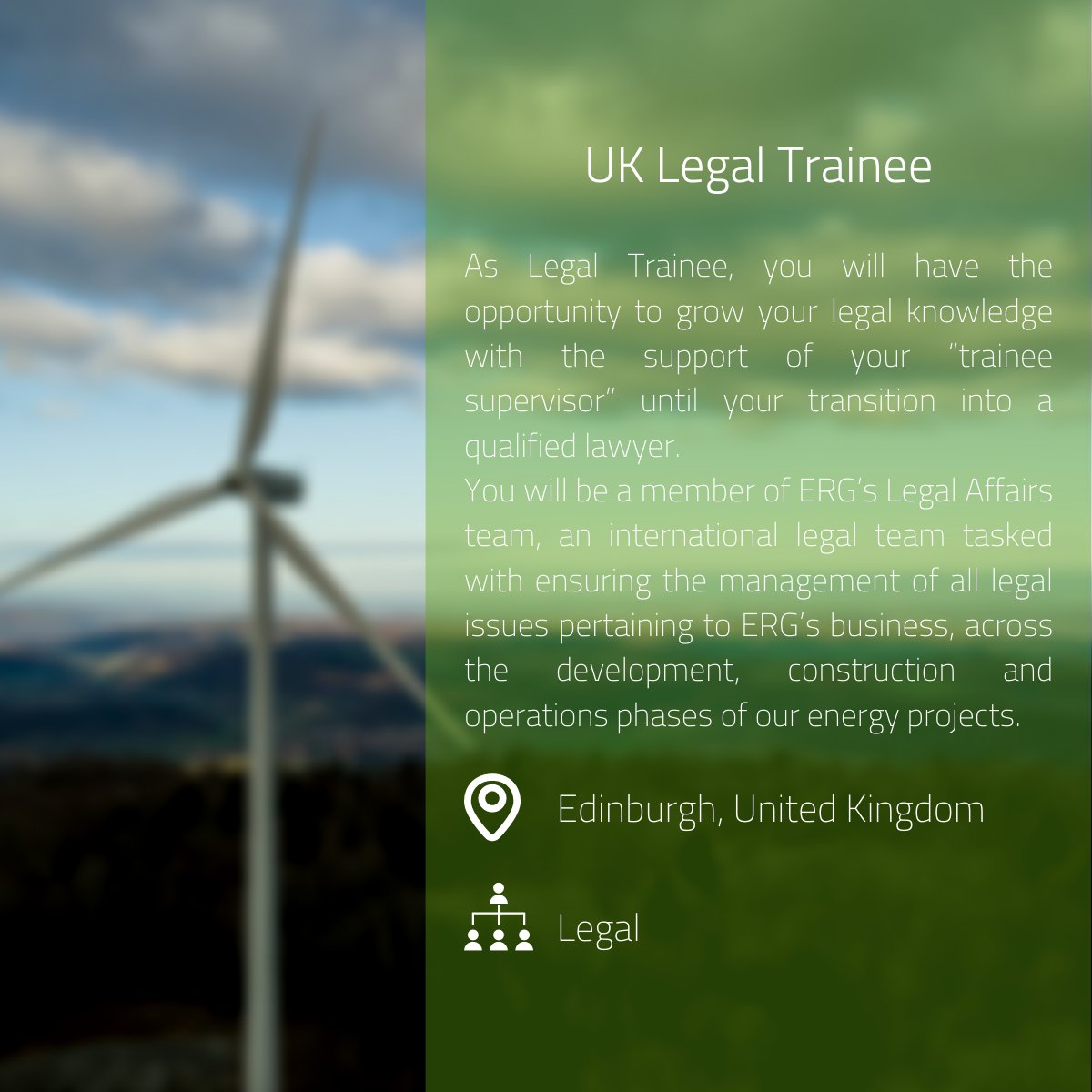 ERGcareers's tweet photo. We are #hiring! Check our #vacancies @erg_uk 🇬🇧📍#edinburgh ➡️https://t.co/v3SM1jBwLu
#greenenERGymakers #JobVacancies https://t.co/h322GpcfHL