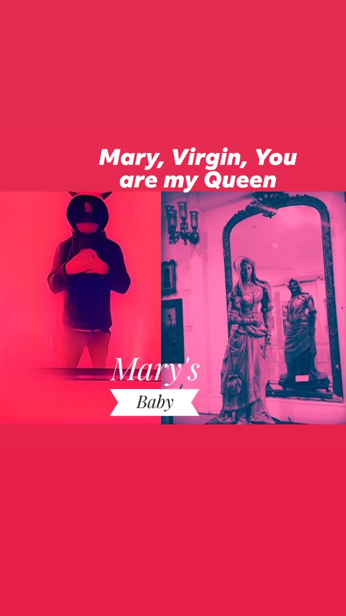 CupidMagdalene's tweet photo. Mary is My Virgin Wife and Sinless Queen https://t.co/KWhAhCzIEB