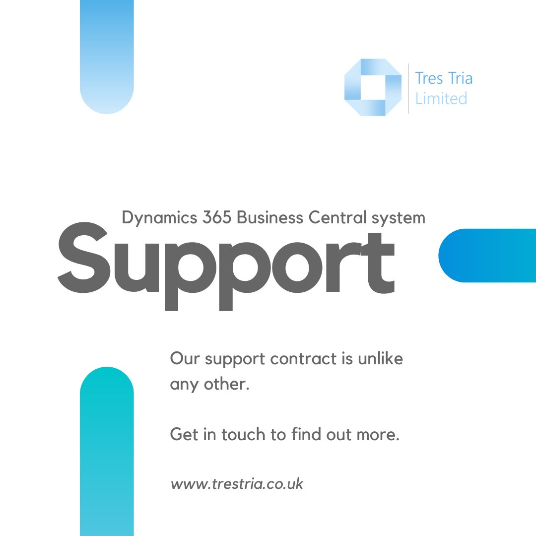 We've always had a unique approach to how we provide support 😎

#msbusinesscentral #businessgrowth #dyn365bc #msdynamics365 #businesscentral #digitaltransformation #dyn365 #dynamics365 #msdyn365 #MSDyn365BC #msdynamics #BusinessCentral