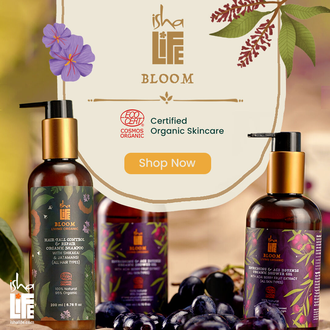 Ishalifeindia's tweet photo. Experience Bloom for yourself!
Available on https://t.co/oj3HuOU2oC
#bloom #organicliving #cosmosv3 #allnaturalskincare #skinsafe #bodycareproducts #organicbodycare #organicskincareproducts #cosmosorganic #ecocert #ecocertcertified #certifiedorganic #naturalhealing #ishalife https://t.co/uYGnWIvxqD