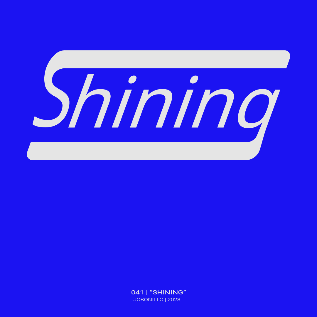 jcbonillodesign's tweet photo. 041 | “SHINING” Type design by 
@jcbonillodesign
-
-
-
#shining #jcbonillodailytype #type01 #lettering #letteringart #customtype #design #logo #type #typedesign https://t.co/qqRKLaPQWf