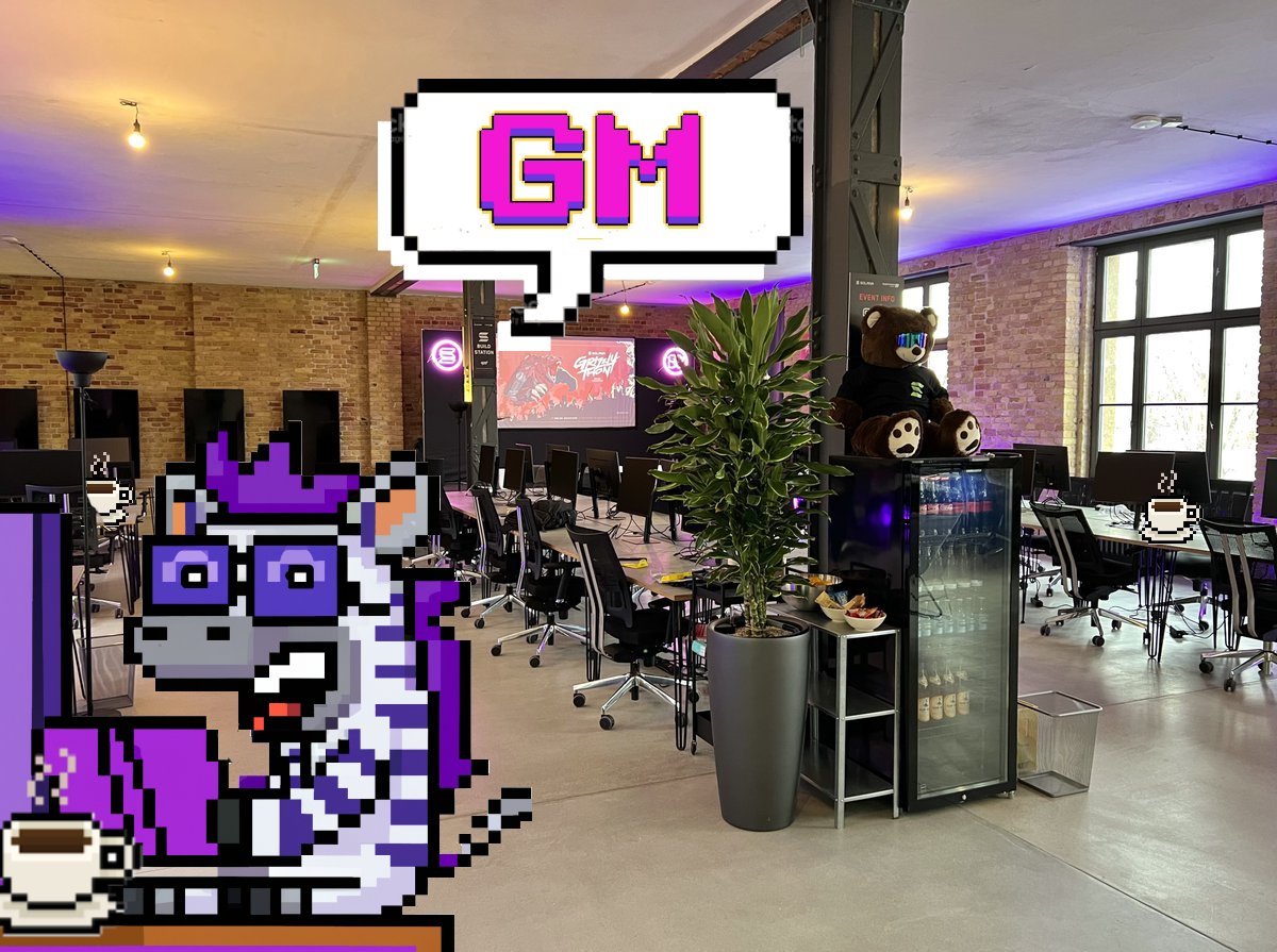 gm fam ! From amazing #solana Build Station in Berlin !

LFG!  #BerlinBuildStn &amp; <a href="/SuperteamDE/">Superteam Germany</a> Ready for #Grizzlython !  🤜🤛