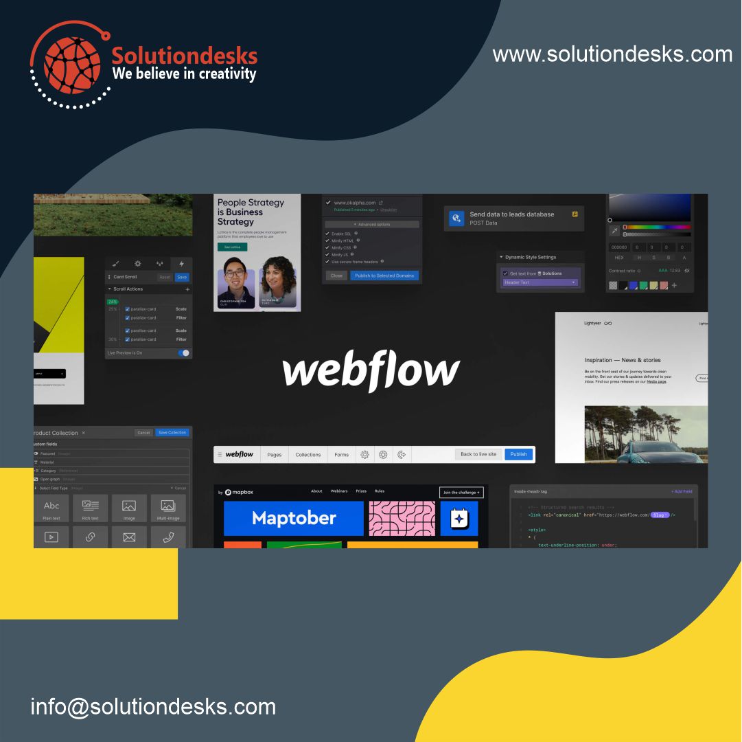 #webflow  is not just a web design platform, it's a game-changer. It allows you to bring your creative vision to life in a way that traditional web development tools simply can't match. 

Please visit my portfolio:
hassanshoaib.solutiondesks.com/index

#webflow #webflowexpert #webflowdesign