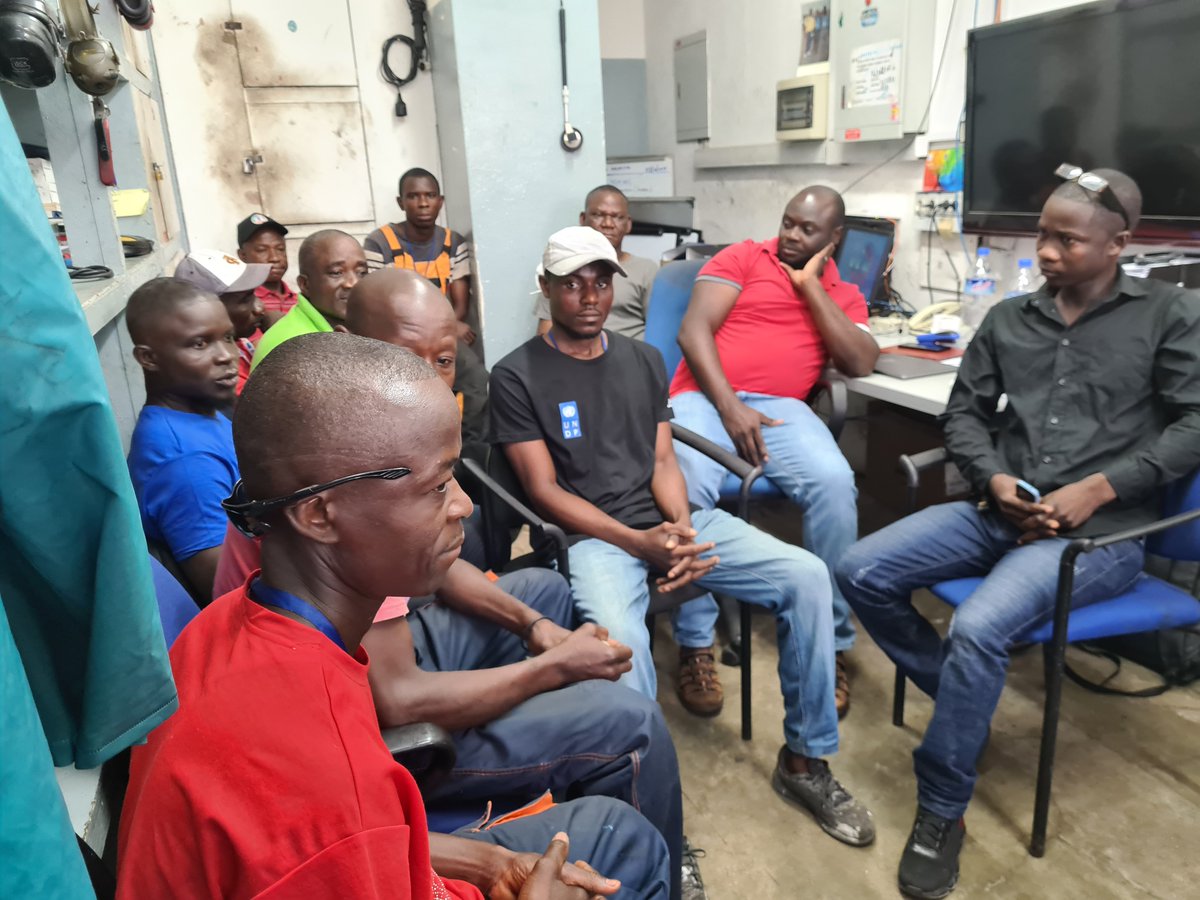 sarodriques's tweet photo. Good meeting this morning with our building management colleagues - the electricians, plumbers etc. who help keep us safe so we can do our work. Thanked them for the great job they are doing, &amp; listened to their ideas on what we can do even better. (Need some women on this team). https://t.co/ejJLW6HOAS