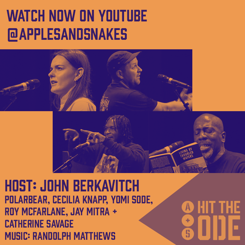 ApplesAndSnakes's tweet photo. At #HitTheOde we carefully curate the talent for your enjoyment and inspiration. We open the mic to newcomers and anyone in our audience so you can share the stage with some of the biggest names in #SpokenWord. Be you, sign up, be heard. #ThisIsAPoet
🎥 >https://t.co/w6FW1L391V https://t.co/i4kfKueeUT