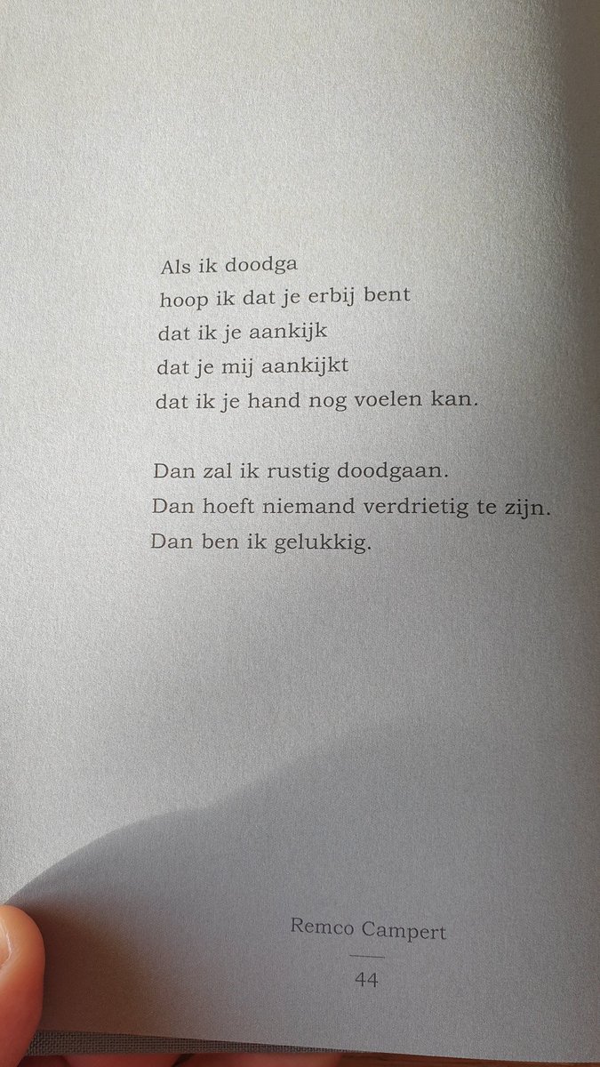 Vandaag gaat alles anders. Door verdriet bij degenen met wie ik afspraken had. Zet mijzelf ook weer even met mijn gedachten in het hier en nu. Voel dankbaarheid voor het leven en mijn leven. En ik dook in het boek van <a href="/_plint/">plint</a> dood gewoon gaan hemelen.  Ik vind dit zó veelzeggend