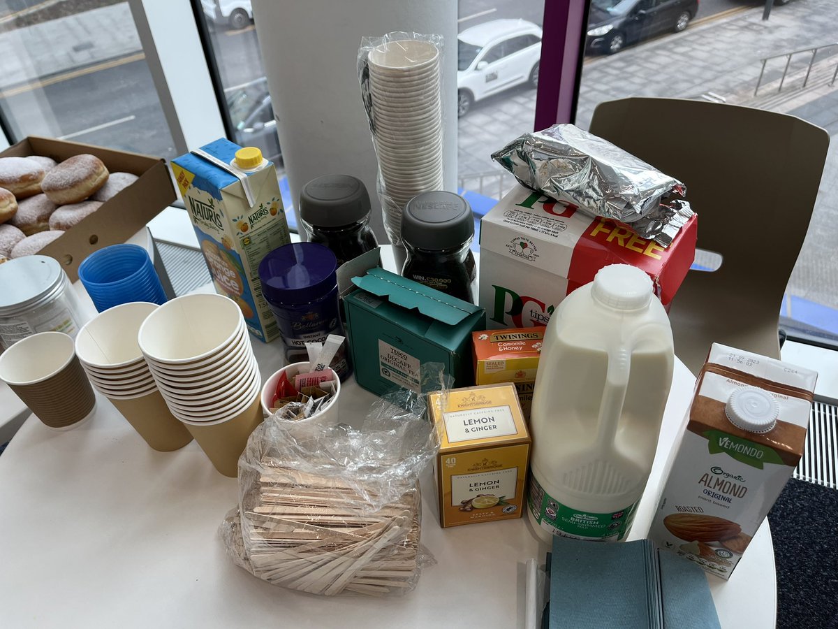Our Wellbeing Ambassadors for 2023 are launching today! Come to William Henry Duncan first floor, Nuffield Common Room or Leahurst Flex Space and say hi, have some coffee/tea and treats! 😁