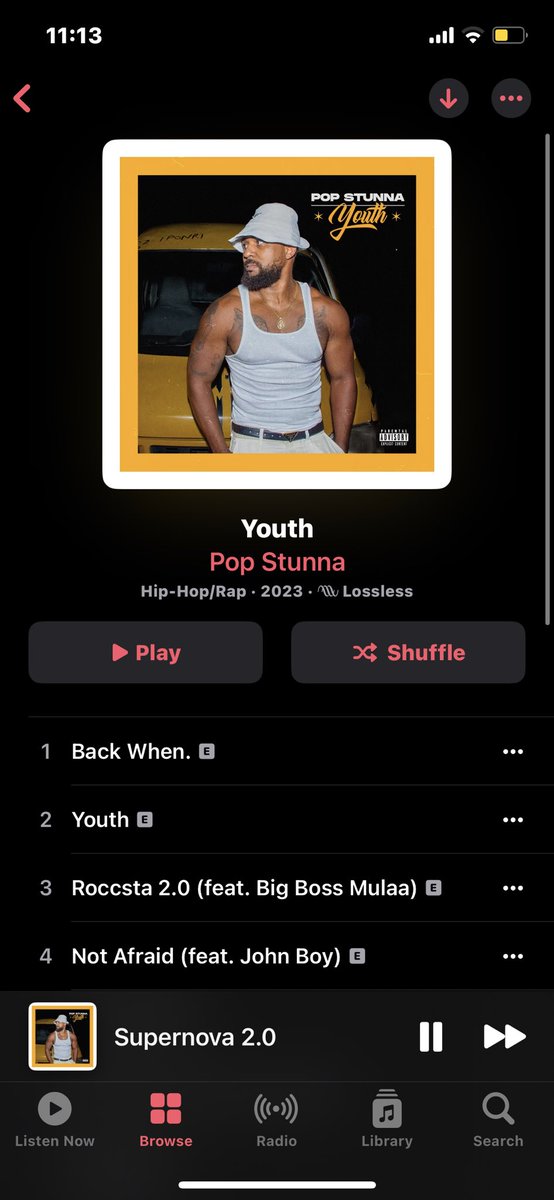 Popstunna just dropped his #Youth album 

Love the blend of cultures on this project ❤️