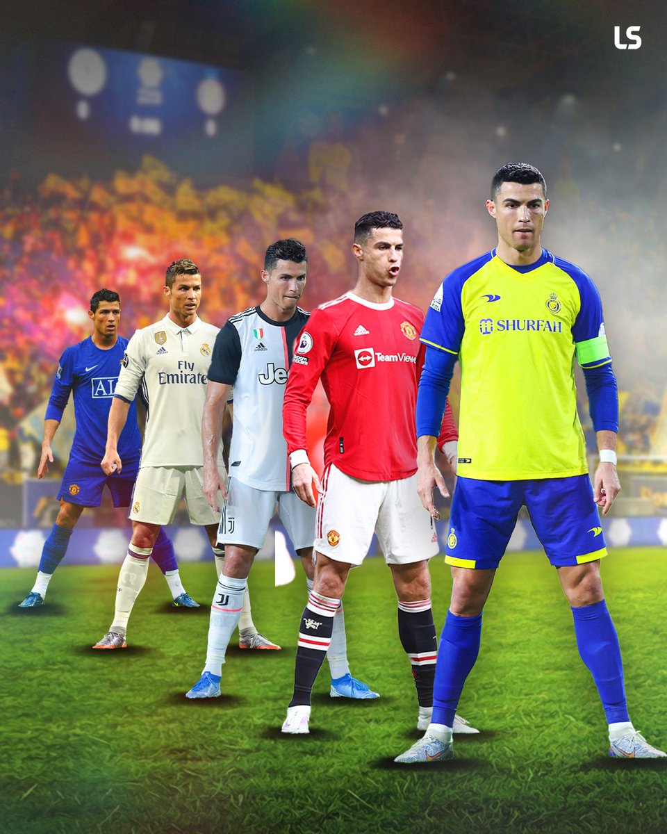 TeamCRonaldo's tweet photo. 🎙️| Cristiano Ronaldo: 

"I have left a mark everywhere, something that no other player in history is proud to say." 🐐 https://t.co/PEuXMjLCAg