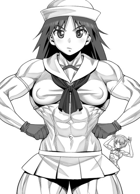 ムラカミの誕生日らしいので、そういえば以前、寄稿するためにムラカミを描いたっけ…と思ってファイルを探しまくり、ようやく掘り出しました…(汗) カトラスはおまけ。 
#ムラカミ生誕祭 