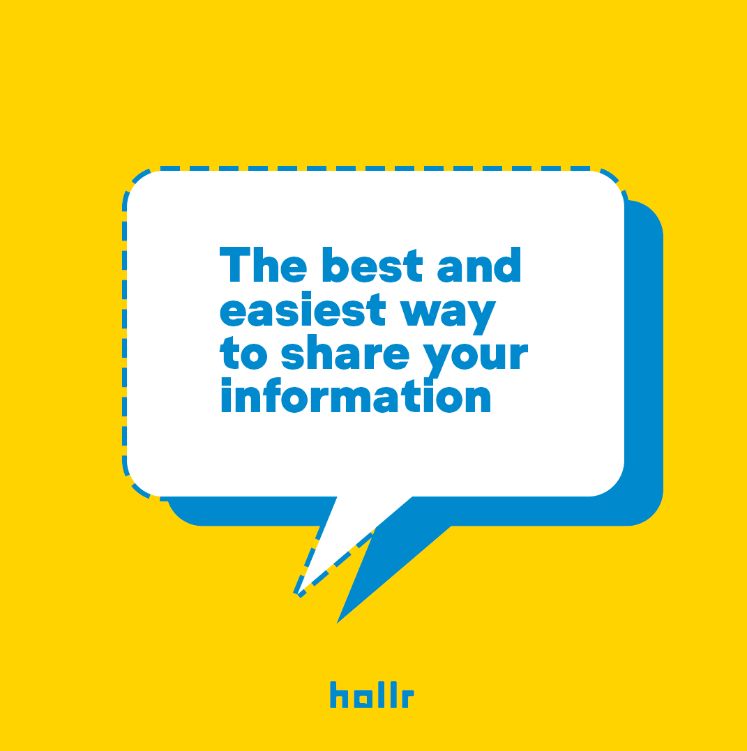 gethollr's tweet photo. Always stay connected!

Create your profile without memorizing any password, add all the information you want to your hollr, from websites to contact info, and with just a tap you'll share the information of your choosing with anyone you wish.

Get real connection with a hollr! https://t.co/akjKZ1XLWR