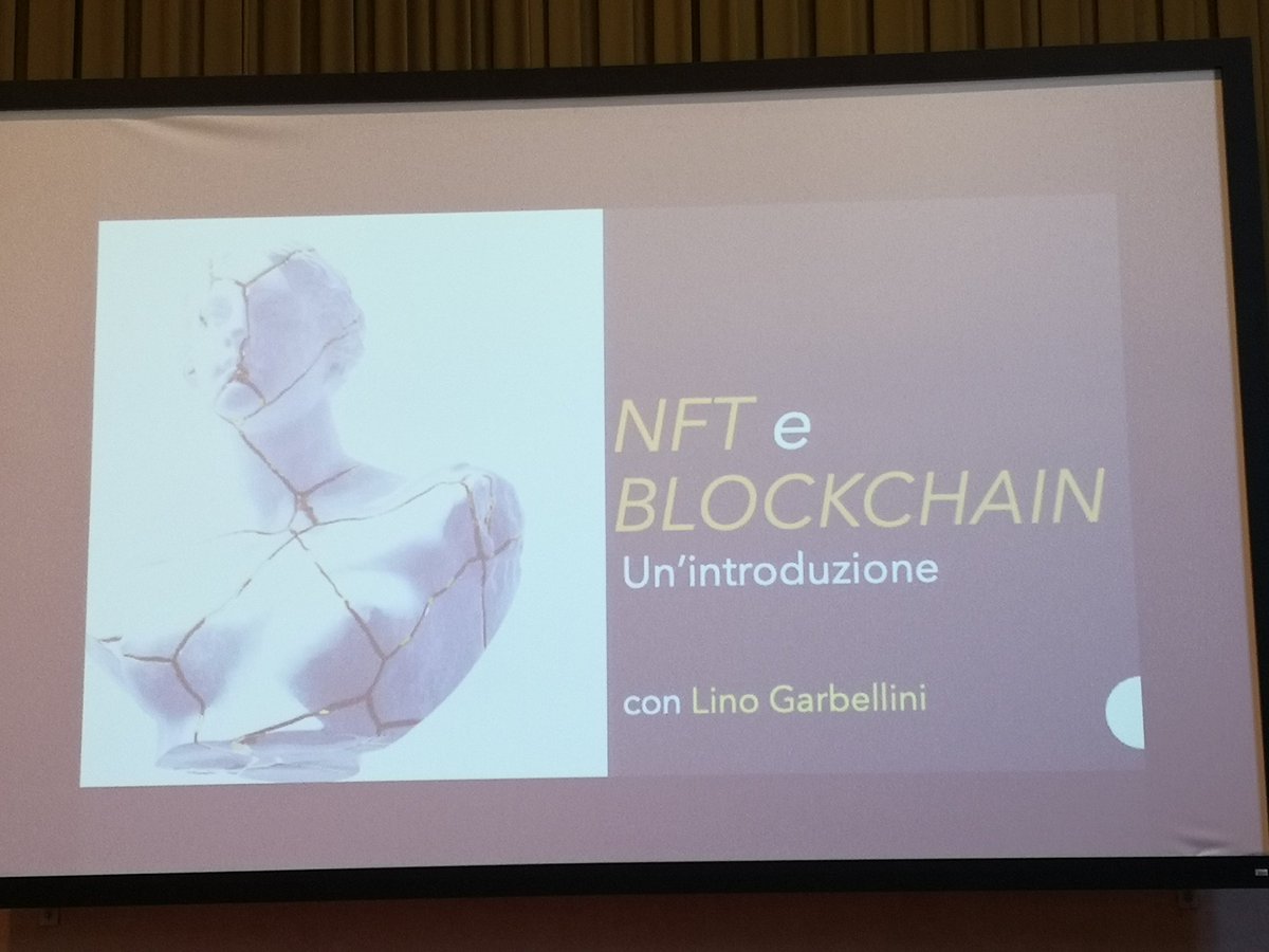 Il futuro della #comunicazione passa anche da una migliore conoscenza delle nuove tecnologie. Formazione su #NFT e #blockchain per #giornalisti con <a href="/lgarbell/">Lino Garbellini</a> <a href="/ODGVeneto/">ODGVeneto</a>