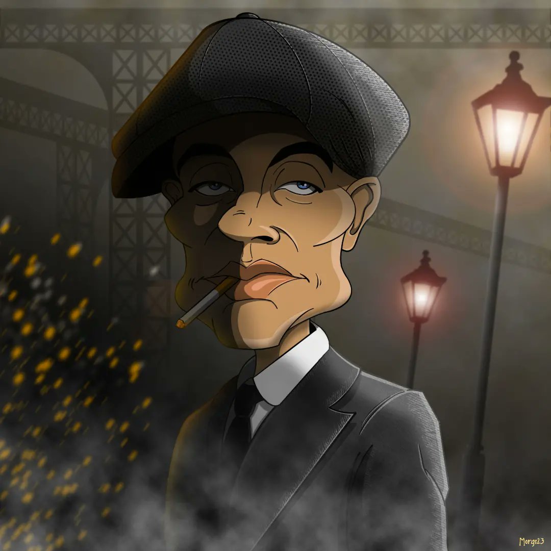 MorgsUK7's tweet photo. Thought I'd draw another cartoon from Peaky Blinders, Tommy Shelby. Enjoy! @Thepeakyblinder @Blinderspeaky #cillianmurphy #ThomasShelby #peakyblindersedit #shelby #PeakyBlinders #cartoon #art #illustration #drawing #digitalpainting #painting #Procreate #ProcreateArt #vectorart https://t.co/4Ii3ztxjGr