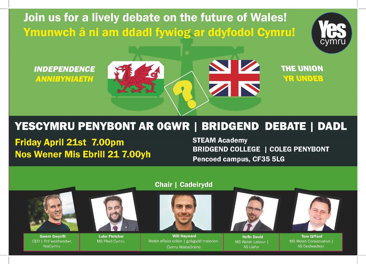 YesCymru Penybont ar Ogwr | Bridgend tweet media