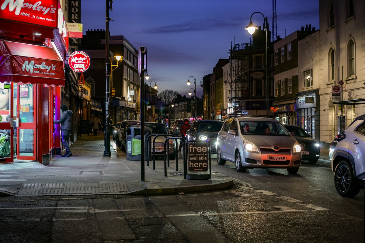 The 'blue hour' on Westow Hill, #CrystalPalace....

#bestplacestolive #SE19 #ShopSE19