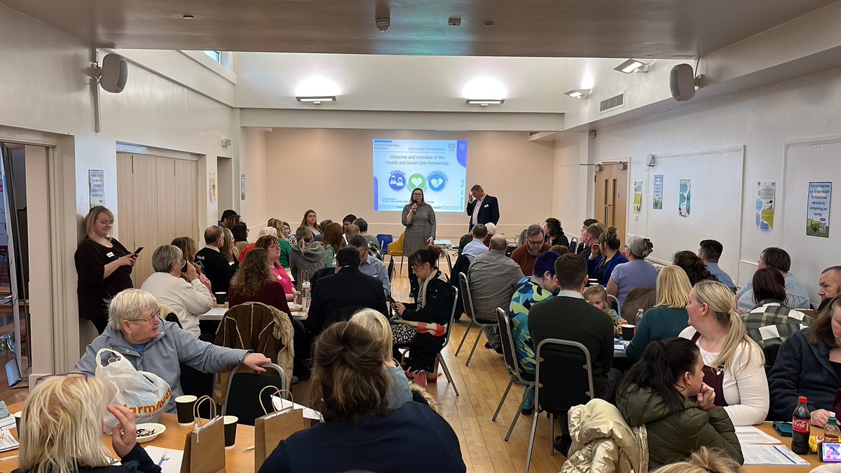 WM2U_'s tweet photo. Just about to get started at our #LocalConversation. Nice to see so many from the local community https://t.co/FX6Im3x9mc