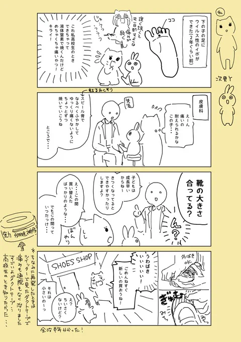子どもはすぐ大きくなるから靴のサイズ気を付けてあげてねっていう体験談です 
