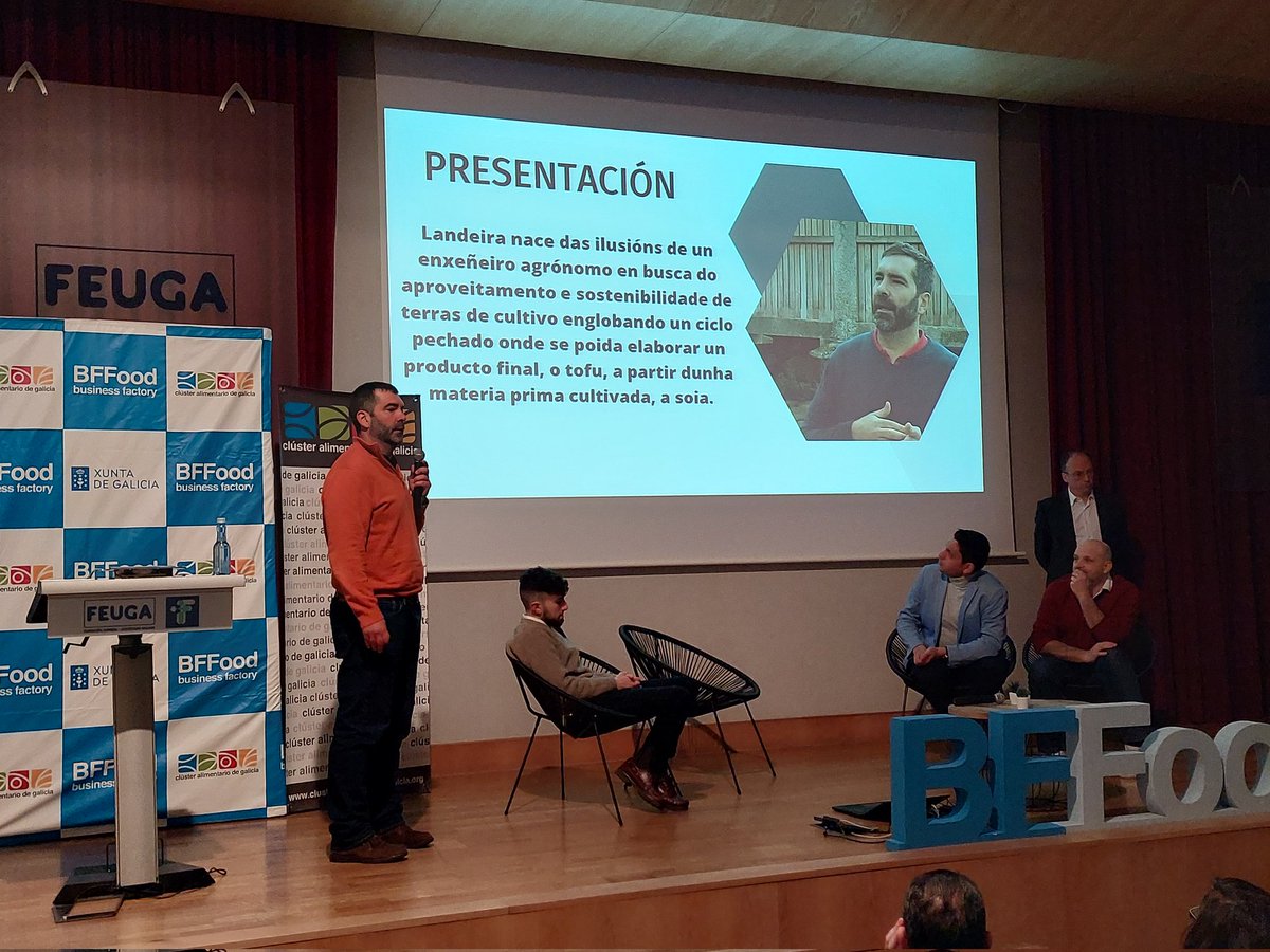 BFactoryFood's tweet image. 🚀Arranca o bloque 3⃣  de 💡propostas aspirantes a formar parte do programa de #aceleración da #BFFOOD: #IMACHINE, #DigitalTwinsForFOOD (online), 
#LOXISTA, #TofuLandeira e #Sea 4.0